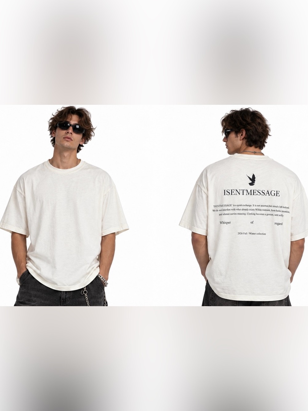 Avant-Garde Graphic Top 2026 Fall Winter
Collection ISM